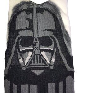 NEW NWT STAR WARS STANCE Darth Vader Socks Black Gray Adult Medium Monofilament